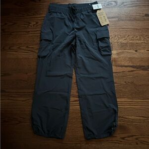 Avalanche Black Cargo Pants Durable Utility Design